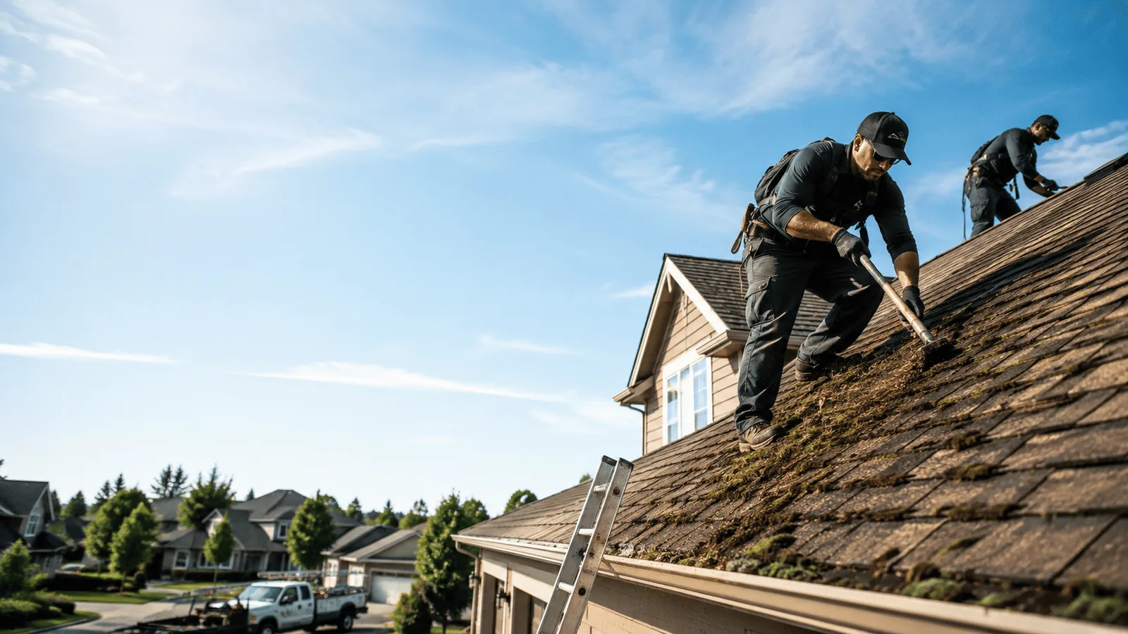 Roof Moss Removal in Seymour, CT near me